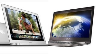 Asus ZenBook Prime vs MacBook Air 2012  Best Ultrabook Comparison [upl. by Kcirddet314]