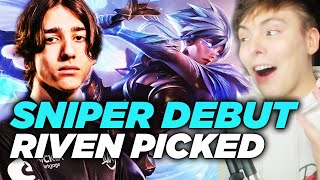 LS  SNIPER PICKS RIVEN ON LCS DEBUT amp JOJOPYUN C9 DEBUT  100T vs TL amp C9 vs NRG [upl. by Alael]