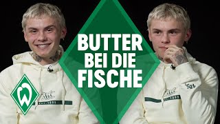 Isak HansenAarøen  BUTTER BEI DIE FISCHE  either  or Werder Bremen [upl. by Vyner]