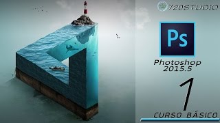 Curso Básico Photoshop CC 2015 2016 Parte 01  Tutorial para principiantes en español [upl. by Descombes140]