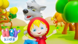 Rotkäppchen und der Wolf  Märchen für kinder  KinderliederTV [upl. by Godfrey]