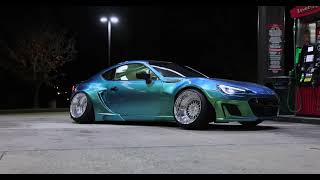 Widebody BRZ at Sheetz 4k [upl. by Sirtemed]