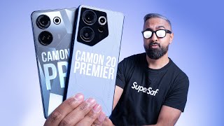 TECNO Camon 20 Premier vs Camon 20 Pro [upl. by Cerf785]