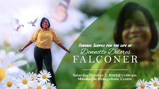 Funeral Service for the life of Donnette Delores Falconer [upl. by Carrillo]