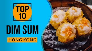 Top 10 Best dim sum in Hong Kong [upl. by Dewar875]