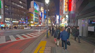 4K・ Night Tokyo・Ebisu  Daikanyama  Shibuya broken sound ・4K HDR [upl. by Aneek36]