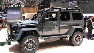 مرسيدس 2018 G500 4X4 تعديل برابوس بقوة 550 حصان والعزم ٨٠٠ نيوتن V8 [upl. by Chirlin]