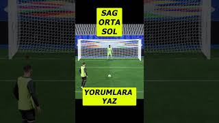 EA FC 24 PENALTIYI SEN KULLAN YORUMLARA YAZ eafc24 onana penaltı [upl. by Ennaylloh592]