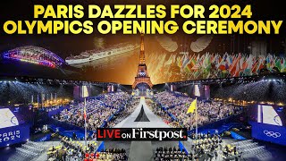 Paris Olympics 2024 LIVE Paris Welcomes the World in Groundbreaking Opening Ceremony on the Seine [upl. by Anamor]