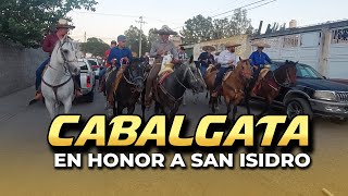 Tradicional CABALGATA de SAN ISIDRO en VILLANUEVA ZACATECAS [upl. by Eitsym]