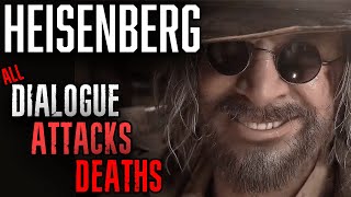 HEISENBERG  All Deaths Attacks and Dialogue  Resident Evil 8 Village [upl. by Sierra]