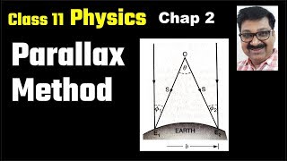 Parallax Method for Measuring Distances Class 11 Physics Chapter 2 Units amp Measurements [upl. by Alwin698]