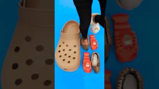 Dép khổng lồ  Dép tôm hùm siêu ngầu 🦞 funny trending crocs [upl. by Emarej]