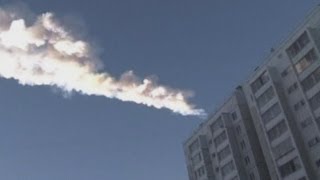 Russian Meteor Shower Reports Video shows trails of smoke in eastern Russia [upl. by Laikeze]