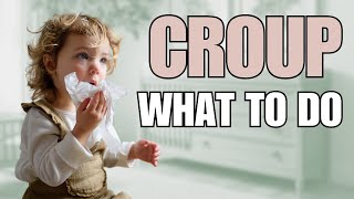 Croup Cough Sound and Treatment [upl. by Phelgen]