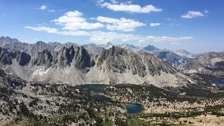 Kearsarge Pass  Kings Canyon National Park  California Dayhike [upl. by Nodla]