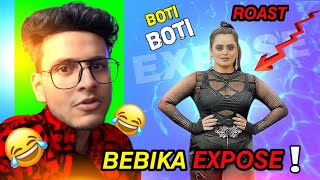 Boti Boti ka Aatank  triggeredinsaan Shocked on Bebika Jokes  Roast Battle [upl. by Otsirave179]