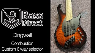 Dingwall Combustion 5 3 with Upgraded Pickups and 6 way custom switch [upl. by Galer]