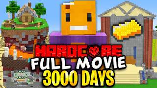 I Survived 3000 Days in Minecraft Hardcore FULL MOVIE [upl. by Onibag]