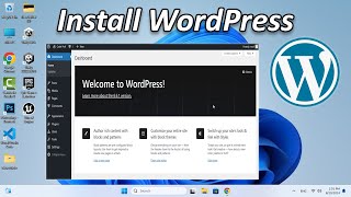 How to Install WordPress in XAMPP Localhost on Windows 11  10 [upl. by Rivalee]