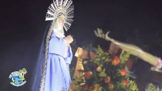 Procesión Viernes de Dolores Virgen Dolorosa  Acajutla 2017 [upl. by Cheslie818]