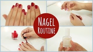 Natürlich schöne Nägel in 5 Schritten l NagelRoutine [upl. by Aeslahc]