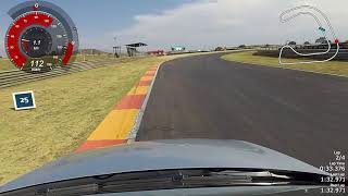 VW Golf 7R Hot lap Zwartkops Raceway [upl. by Amleht823]