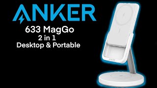 Anker MagGo 633  Desktop and Portable MagSafe Charger [upl. by Camala]