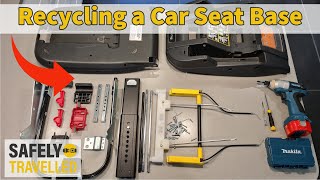 How to strip and recycle a car seat base [upl. by Anaderol]