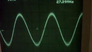 CB Funk Am Fm Modulation Darstellung mit dem Oszilloskop  eflose 11 [upl. by Boote]