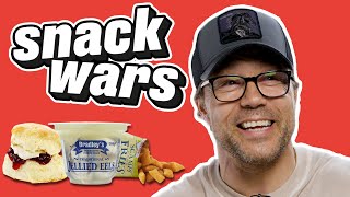 Stephen Graham Judges Unhinged British Snacks  Snack Wars [upl. by Jocko]