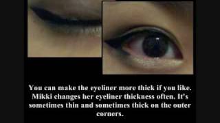 How To Do Ulzzang Mikkis Eye Makeup [upl. by Artenahs]