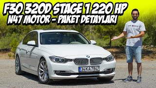 220 HP BMW F30 320D Stage 1  100200 Gazlama  Launch Control  Yakıt  N47 Kronik Sounlar [upl. by Niac869]