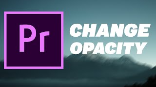 How To Change Opacity in Premiere Pro [upl. by Namara]