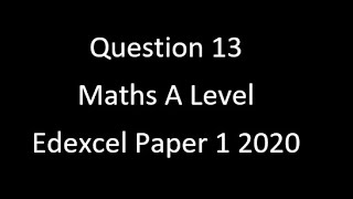 May 2020 GCSE Edexcel Mathematics Paper 1 Higher Tier NonCalculator 1MA11H P62277RA [upl. by Abraham890]