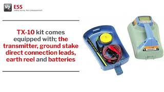 Radiodetection TX10 Transmitter  Vp ESS [upl. by Yelsa]