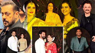 Sonakshi Sinha amp Zaheer Iqbals Wedding Bash  LIVE  Shatrughan Sinha Salman Rekha Tabu amp Kajol [upl. by Donella]