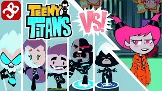 Multiverse Teeny Titans Team VS JINX  iOS  Android  Gameplay Video [upl. by Kanya]