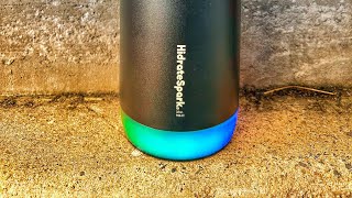 A Smart Water Bottle  HidrateSpark Pro STEEL Bottle  Unboxing amp Set Up Process [upl. by Verras298]