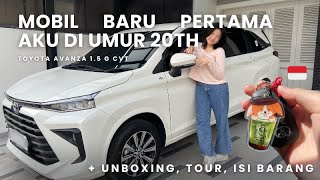 MOBIL BARU PERTAMAKU l Toyota Avanza 15 G CVT 2024 [upl. by Roda]