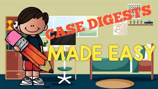 EASIEST WAY TO MAKE A CASE DIGEST  ANG IPINAGBABAWAL NA TEKNIK [upl. by Haron318]