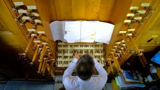 Passacaille dArmide Lully au grand orgue de la cathédrale dAlbi [upl. by Laband]