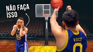 COMO ARREMESSAR IGUAL O STEPHEN CURRY [upl. by Ytsirt]