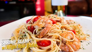 How to Make Shrimp Scampi with Angel Hair Pasta [upl. by Akinirt311]