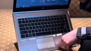 HP EliteBook 8460p Handson Overview [upl. by Nauqas]