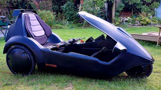 Zipping about on a modified Sinclair C5 [upl. by Imelida68]