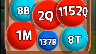 LASER BUUBLES 3D — 1152 QUADRILLION Final Score Ball Gameplay [upl. by Norrat]