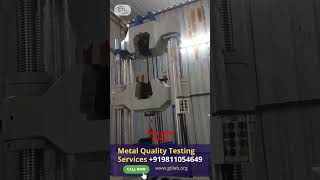 Steel Tensile Strength Testing  Metal Quality Testing Lab qualitycontrol metallurgy [upl. by Anehs]