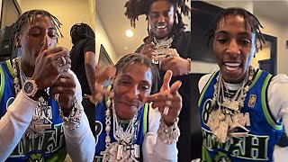 NBA YoungBoy Previews New Song Feat Baton Rouge Vultures Dissing the Bleedas Full IG Live 33024 [upl. by Nilo]