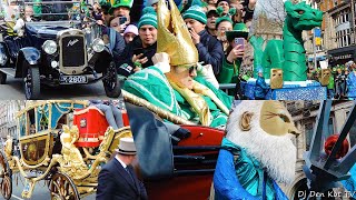 St Patricks Day Parade in Dublin 2022 [upl. by Furtek637]